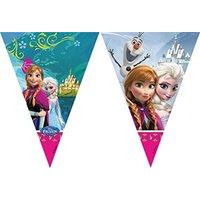 Unique Party Plastic Flag Banner - Disney Frozen Alpine