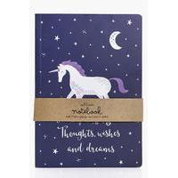 Unicorn A5 Notebook - navy