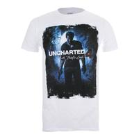 Uncharted 4 Men\'s Cover Logo T-...