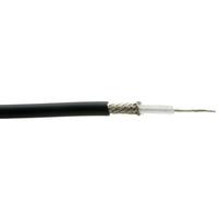 unistrand 3246 rg58cu black lszh coaxial cable 100m