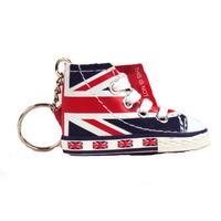 Union Jack Boot Keyring