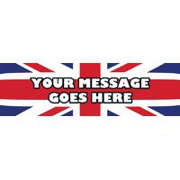 Union Jack Personalised Banner