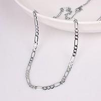 Unisex 2MM Width 18Inches(45cm)Length Silver Chain Necklace Jewelry Christmas Gifts