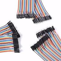Universal Male to Male / Male to Female / Female to Female DuPont Cables Set for Arduino