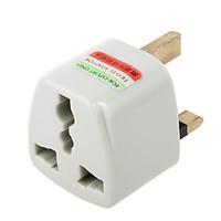 Universal US EU AU to UK Ac Power Plug Adapter Travel Converter(CEG404)