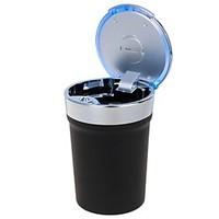 Universal Portable Cup Style LED Ashtray for Car Use(1 x CR2032)