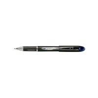 Uni-Ball Jetstream SX-210 Rollerball Pen Rubber Grip Line Width 0.45mm (Blue) - (Pack of 12 Pens)