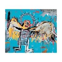 untitled fallen angel 1981 by jean michel basquiat
