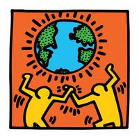 Untitled, (world) by Keith Haring