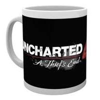 Uncharted 4 A Thiefs End Logo Mug