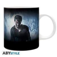 uncharted 4 logo and nathan drake art mug 320ml abymug243