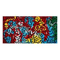 Untitled, 1985 (abstract) by Keith Haring