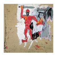 Untitled (Red Warrior) 1982 by Jean-Michel Basquiat