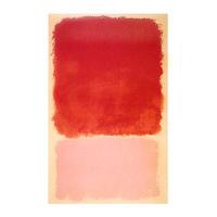 Untitled, 1968 (Red over Pink) By Mark Rothko