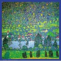 Unterach sul\' Attersee By Gustav Klimt