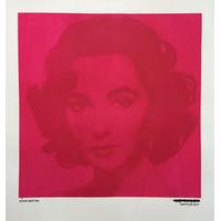 Untitled - Magenta Liz Taylor By Steve Smythe