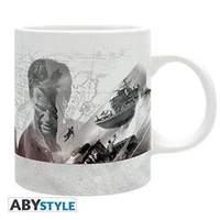 Uncharted 4 - Nathan Drake In White Map Mug â?? 320ml (abymug244)