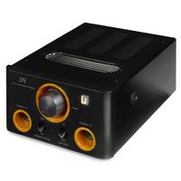 unison research sh headphone dac black valve amplifier