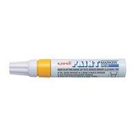Uni-Ball PX-30 Broad Paint Marker Chisel Tip 4.0-8.5mm (Yellow) Pack 6