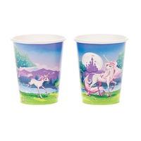 unicorn fantasy cups pack of 8