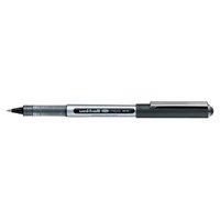Uni-Ball UB-150 Eye Fine Rollerball Pen Tip 0.5mm Line 0.3mm (Black) - (Pack of 12 Pens)