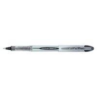 Uni-Ball Vision Elite UB-200 Medium Rollerball Pen Tip (0.8mm) Line (0.6mm) Black (1 x Pack of 12 Pens)