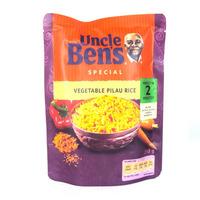 Uncle Bens Express Vegetable Pilau Rice