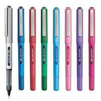 Uni-Ball Eye Fine Designer UB-157D Rollerball Pen Line Width (0.5mm) Tip Width (0.7mm) Assorted Colours (1 x Pack of 8 Pens)