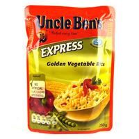 Uncle Bens Express Golden Vegetable Rice