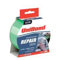 unibond 50mm x 25m waterproof repair tape transparent