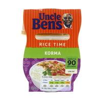 uncle bens rice time korma