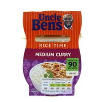 Uncle Bens Rice Time Medium Curry