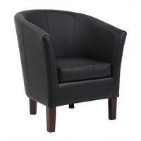 Uno Leather Tub Chair