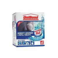 UniBond Humidity Absorber Small Refill Tablets Pack of 2 Tablets