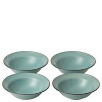 union street teal blue small bowls set of 4 gordon ramsay