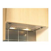 Unbranded 444449649 60cm Built In Canopy Cooker Hood in Silver