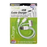 Unbranded 3 Lead USB Cable 00