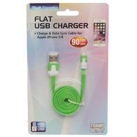 Unbranded Essential Flat iPhone 5 and 6 USB Cable