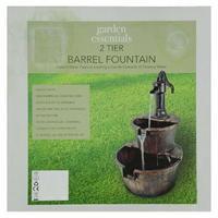 Unbranded 2 Tier Barrel Fountain