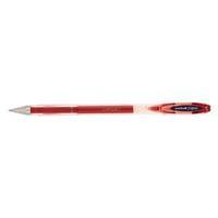 Uni-Ball Signo UM-120 Medium Rollerball Pen Line Width (0.4mm) Tip Width (0.7mm) Red (Pack of 12 Pens)