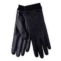 Unmade Copenhagen-Gloves - Quilted Leather Glove - Black