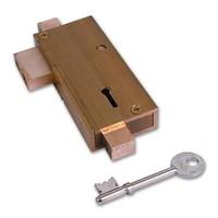 Union 21077 5 Lever APG Glass Door Deadlock