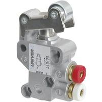 Univer AI-9100 Pneumatic Roller Lever Switch - 3/2 N/C 4mm Push Fit