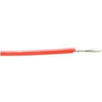 unistrand 3714 red 25mm silicone rubber test lead wire 5m pack