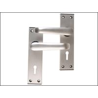 UNION Ambassador Lock Plate - Anodised Silver Visied