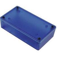 Universal enclosure 100 x 51 x 25 Acrylonitrile butadiene styrene Blue (transparent) Hammond Electronics 1591XXATBU 1