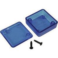 Universal enclosure 40 x 40 x 20 Acrylonitrile butadiene styrene Blue (translucent) Hammond Electronics 1551PTBU 1 pc(