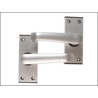 UNION Ambassador Short Latch Plate - Anodised Silver Visied