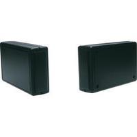 Universal enclosure 100 x 60 x 25 Acrylonitrile butadiene styrene Black Strapubox 2834 SW 1 pc(s)