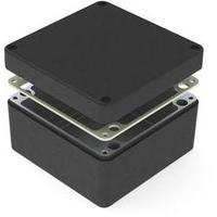 Universal enclosure 160 x 160 x 90 Aluminium Black Deltron Enclosures 487-161609E-66 1 pc(s)